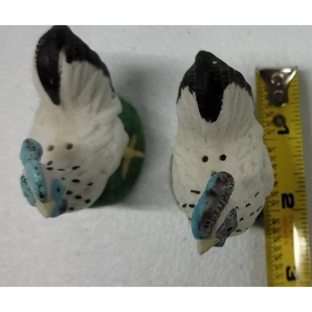 Vintage Porcelain Chicken Salt And Pepper Set Japan Very Old